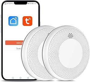 Detector de Humo Inteligente WiFi 10 años